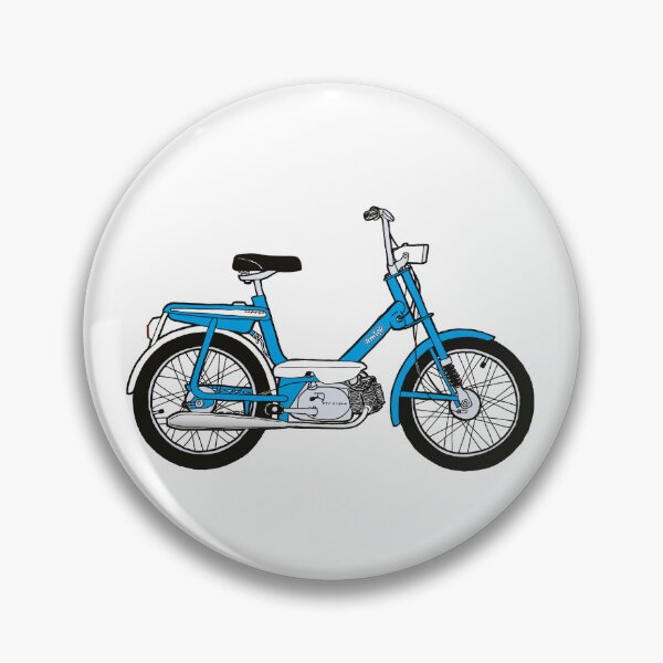 Item preview, A blueHonda Amigo moped. designed and sold by BetterGraphics.