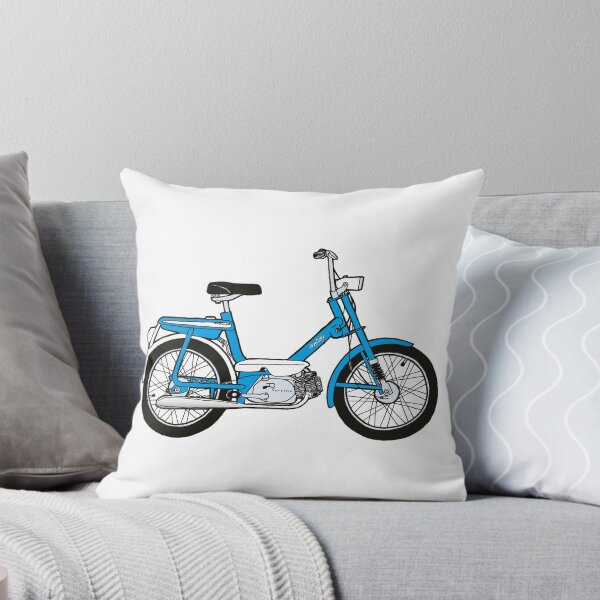 Artikelvorschau, Ein blaues Honda Amigo Moped. entworfen und verkauft von BetterGraphics.