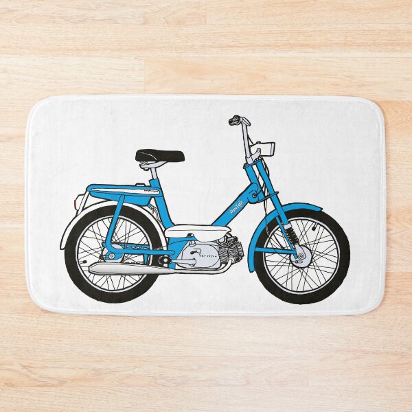 Item preview, A blueHonda Amigo moped. designed and sold by BetterGraphics.
