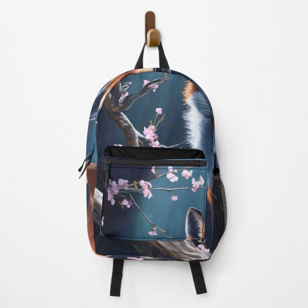 Artikelvorschau, Fuchs-Portrait. Fuchs mit Kirschblüte, Blumenfuchs, Vintage-Fuchs, Fuchs-Malerei, Caravaggio-Stil entworfen und verkauft von FoxVibes.