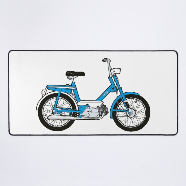 Item preview, A blueHonda Amigo moped. designed and sold by BetterGraphics.