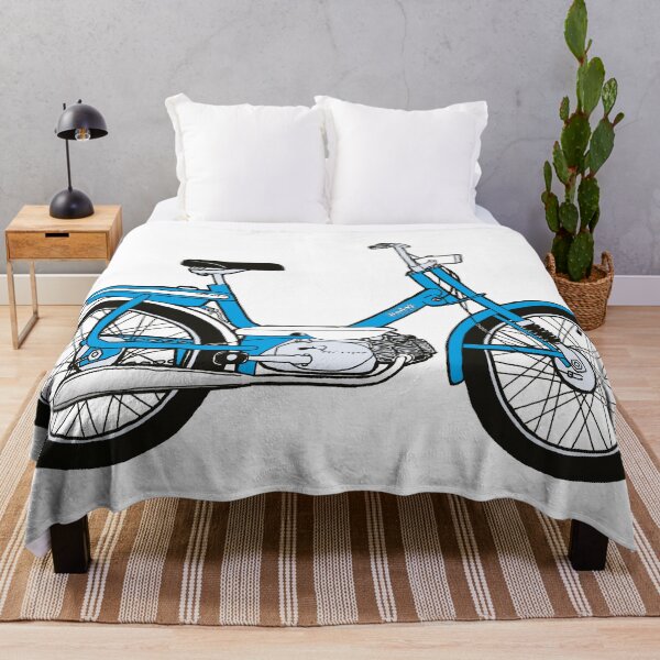 Item preview, A blueHonda Amigo moped. designed and sold by BetterGraphics.