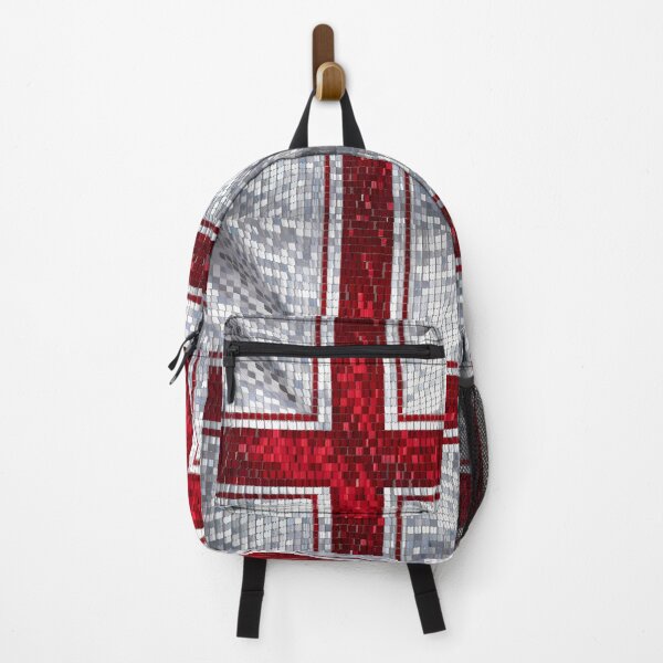 Item preview, Englands St Georges Flag on mosaic tiles designed and sold by FocusedArt.