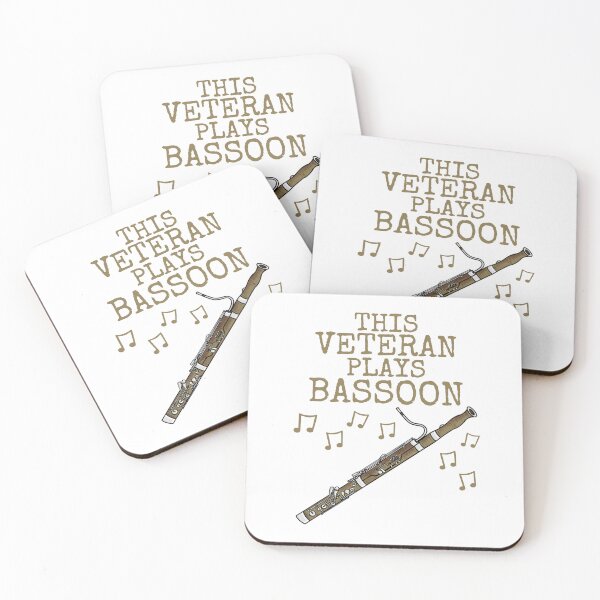 Item preview, This Veteran Plays Bassoon, Bassoonist Woodwind Musician designed and sold by doodlerob.