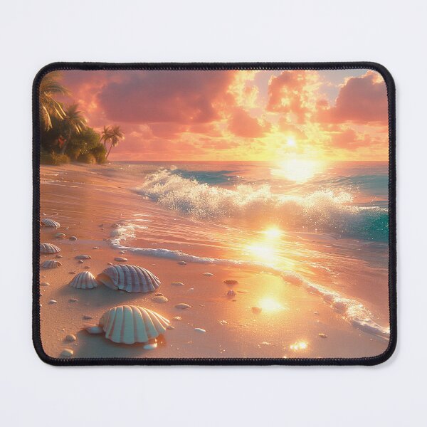 Item preview, Sunset on a Tropical Beach - Realistic Summer Scene designed and sold by Mauro  Brito.