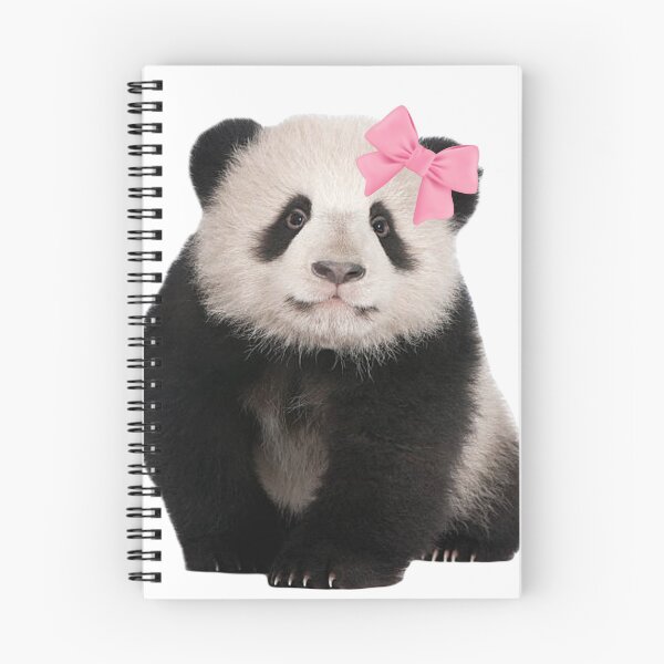Item preview, Panda wearing bow  designed and sold by SillyLittleSnek.