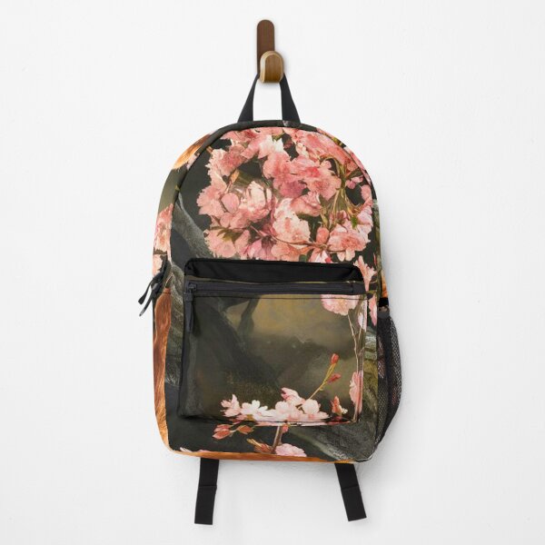 Artikelvorschau, Fuchs-Portrait. Fuchs mit Kirschblüte, Blumenfuchs, Vintage-Fuchs, Fuchs-Malerei, Caravaggio-Stil entworfen und verkauft von FoxVibes.