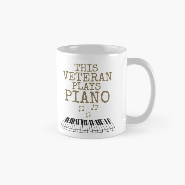 Item preview, This Veteran Plays Piano, Pianist Musician designed and sold by doodlerob.