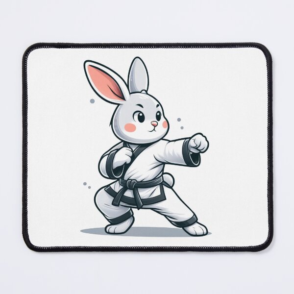 Item preview, Karate bunny designed and sold by NTKSHOP11.