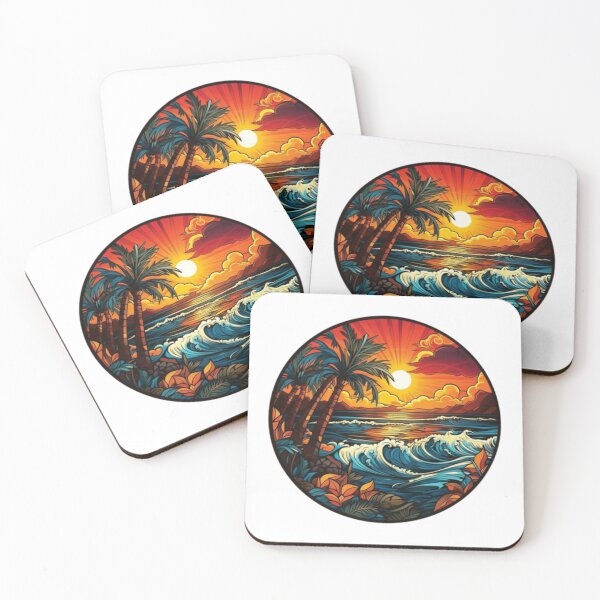 Item preview, Sunset at the Beach designed and sold by ArtisticApparell.