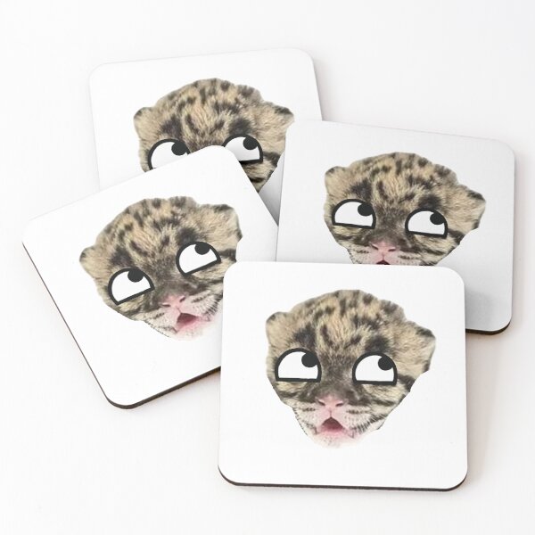 Item preview, Derpy baby leopard designed and sold by SillyLittleSnek.