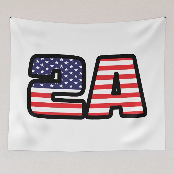 Item preview, 2A | 2nd Amendment | Second Amendment | White designed and sold by HectorCantres.