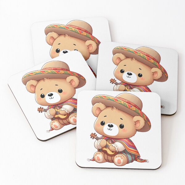 Item preview, Cute Bolivian Bear designed and sold by TeddybearClub.