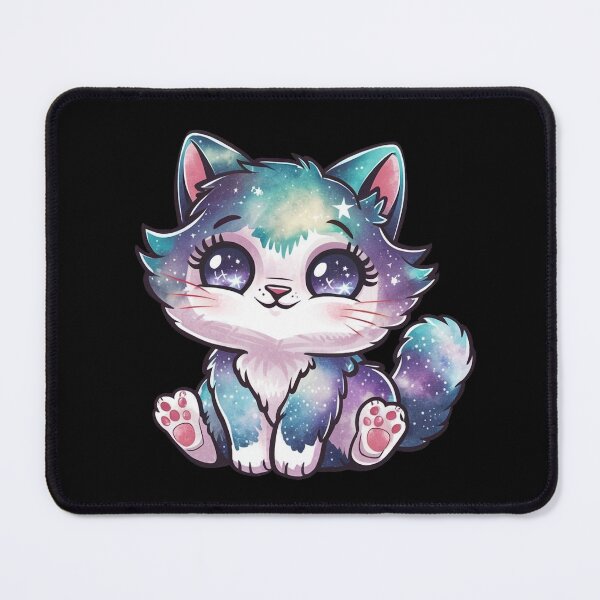 Item preview, Cute Galactic Cat Kawaii designed and sold by canvadreamer444.