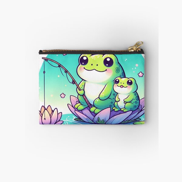 Item preview, Frogs fishing, father and son designed and sold by delff-art.