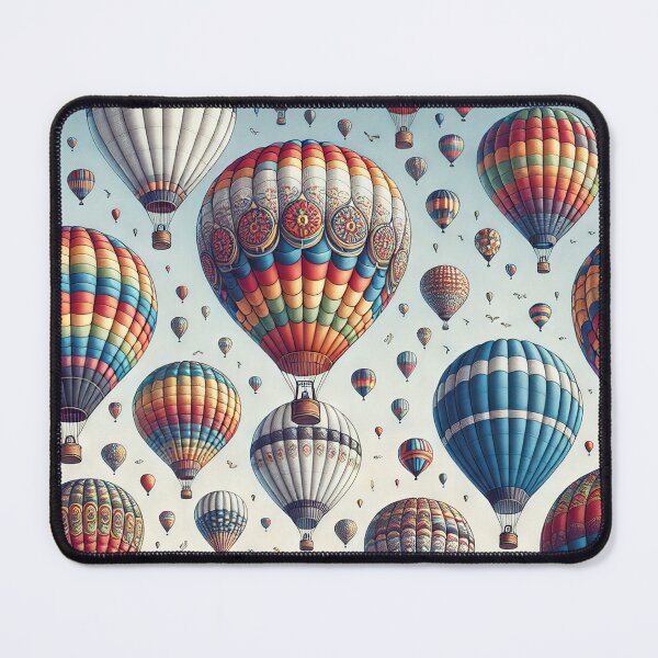 Item preview, Hot Air Balloon Display Pattern  designed and sold by ReachForArt.