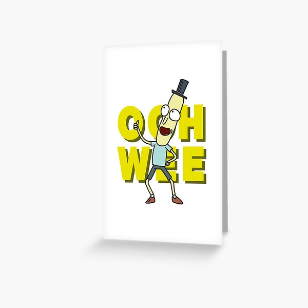 Mr. Poopybutthole Greeting Card