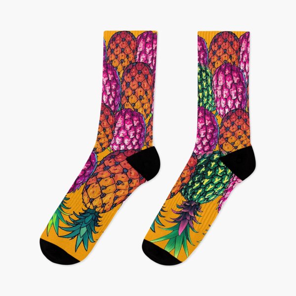 Item preview, Colorful Upside Down Pineapples In A Row | Orange designed and sold by JLEmporium.