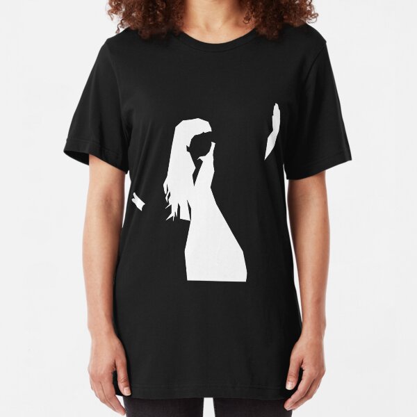 Loreen 'Euphoria' Minimalist (white design) Slim Fit T-Shirt