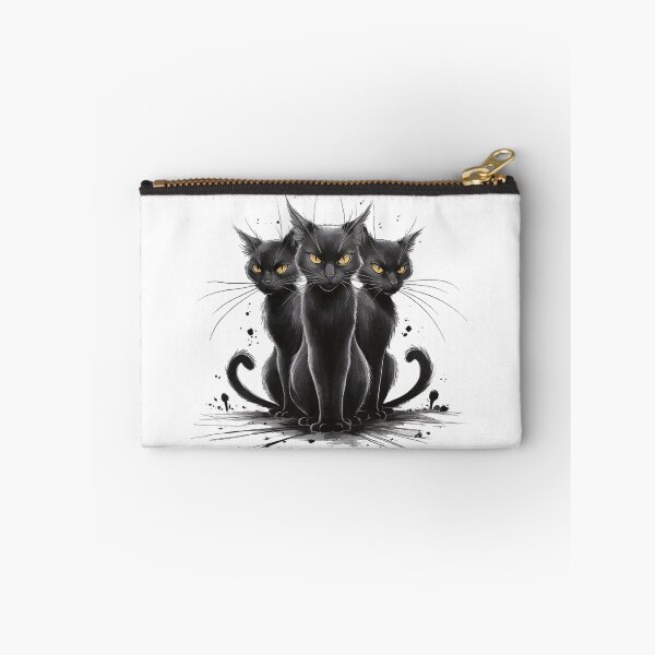 Item preview, suspicious cats	 designed and sold by Gentle40Winks.