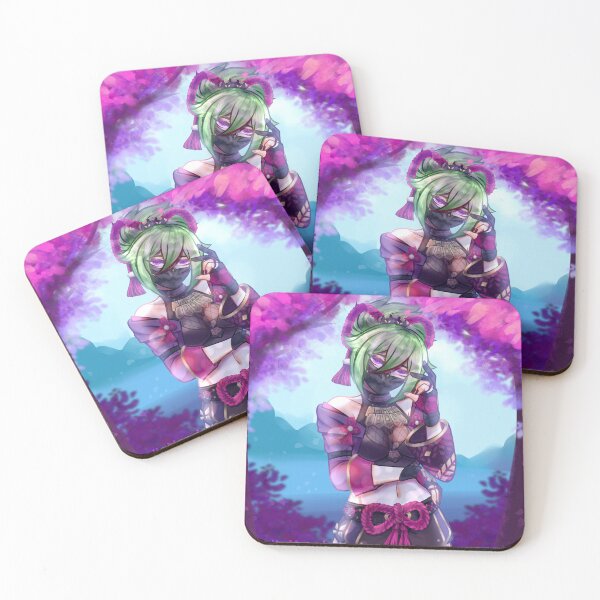 Item preview, Kuki Shinobu Genshin impact designed and sold by viaellemoondust.