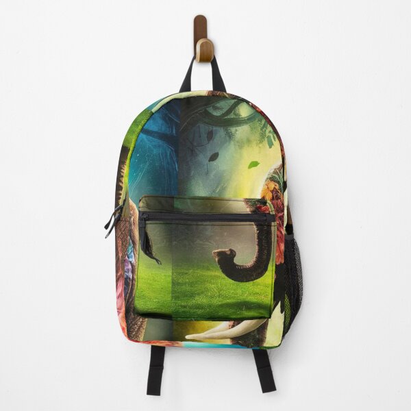 Item preview, Elephant Silhouette. Floral elephant, Fantasy Elephant, colorful elephant designed and sold by ElephantVibes.