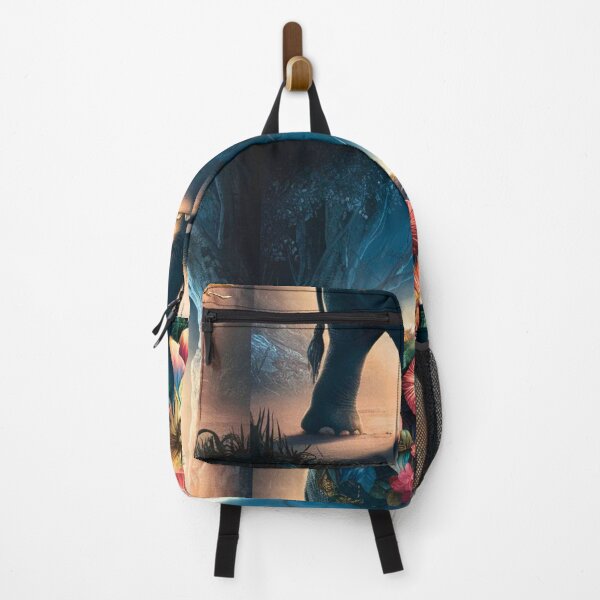 Item preview, Elephant Silhouette. Floral elephant, Fantasy Elephant, colorful elephant designed and sold by ElephantVibes.