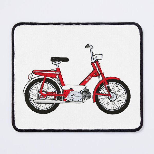 Item preview, Red Honda Amigo moped. designed and sold by BetterGraphics.