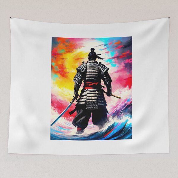 Item preview, Samurai from behind designed and sold by UZRWRLD .