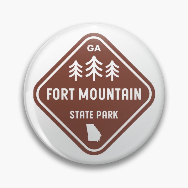 Artikelvorschau, Fort Mountain State Park Georgia Raute entworfen und verkauft von bivenart.