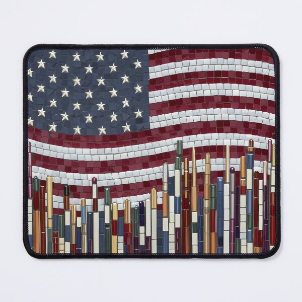 Item preview, Americ Flag Mosaic  designed and sold by FocusedArt.