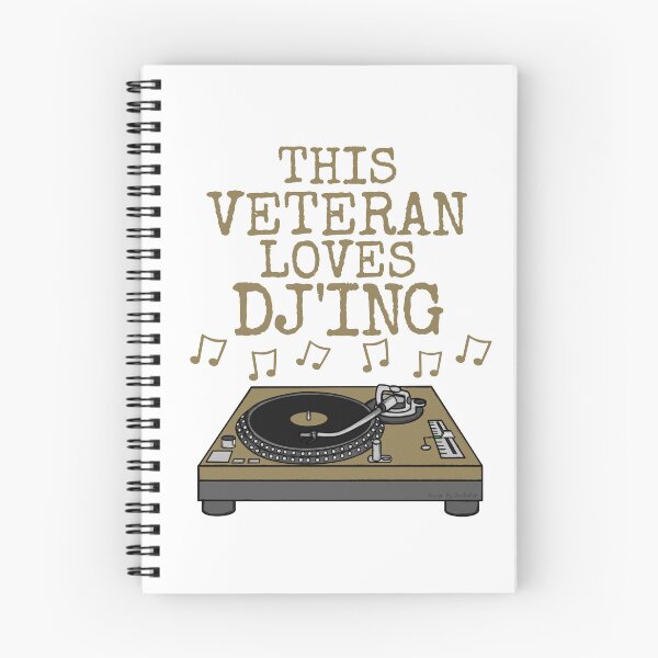 Item preview, This Veteran Loves DJ'ing, Music Producer Musician designed and sold by doodlerob.