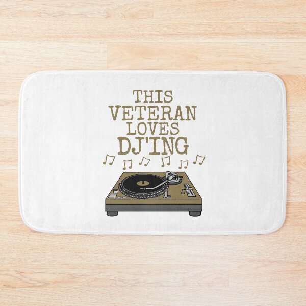 Item preview, This Veteran Loves DJ'ing, Music Producer Musician designed and sold by doodlerob.