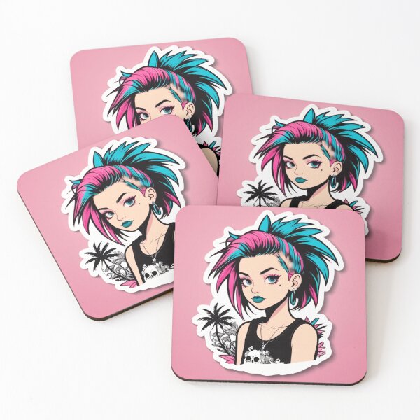 Item preview, Hot Punk Summer Girl designed and sold by MadnessEnvelope.