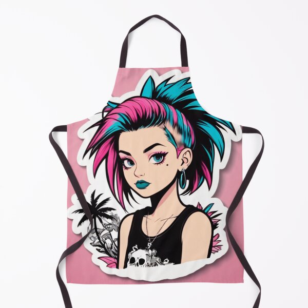 Item preview, Hot Punk Summer Girl designed and sold by MadnessEnvelope.