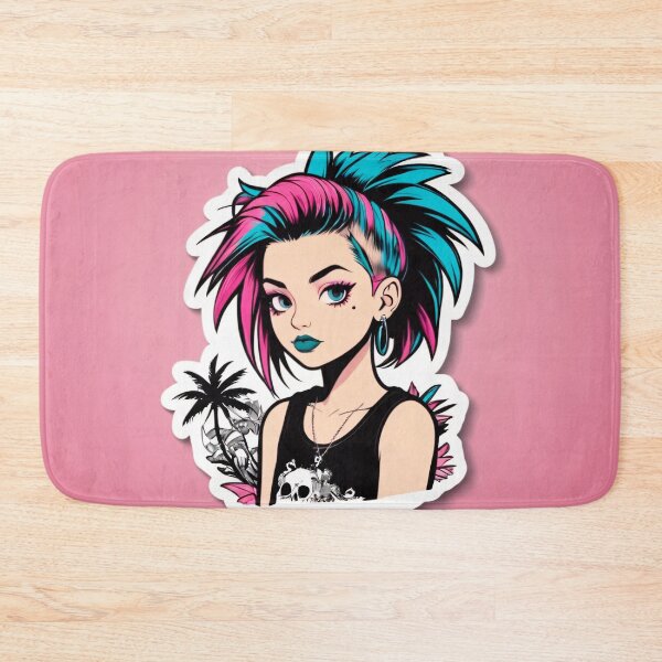 Item preview, Hot Punk Summer Girl designed and sold by MadnessEnvelope.