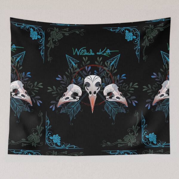 Artikelvorschau, Florales Totenkopf-Design mit Pfeilen entworfen und verkauft von Wildside  Kult.