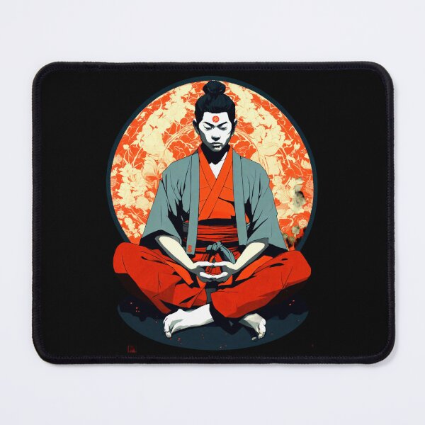 Item preview, Monk meditation designed and sold by UZRWRLD .