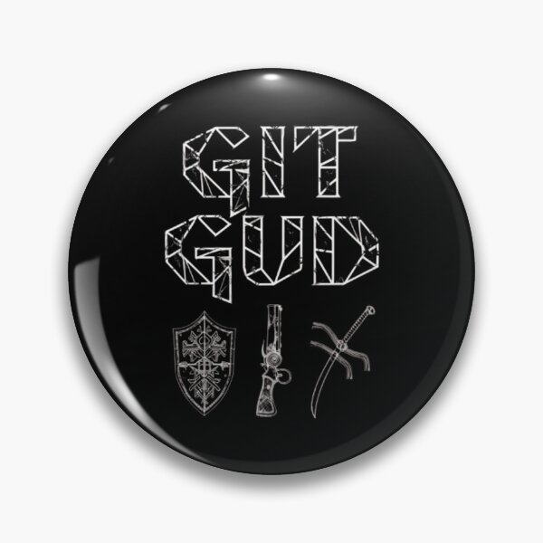 Artikelvorschau, Git Gud entworfen und verkauft von DorkDome.