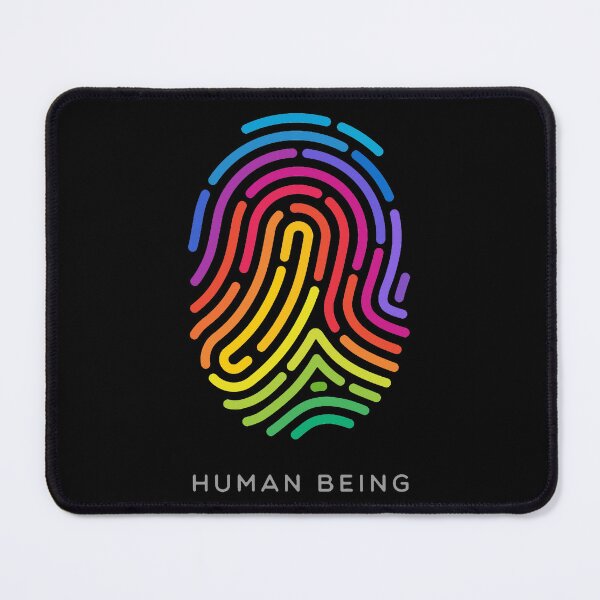 Item preview, Rainbow Fingerprint Human designed and sold by WIKWOK.