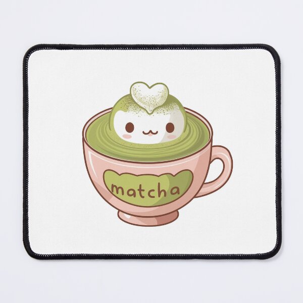 Item preview, Cute Matcha Latte Kawaii designed and sold by canvadreamer444.