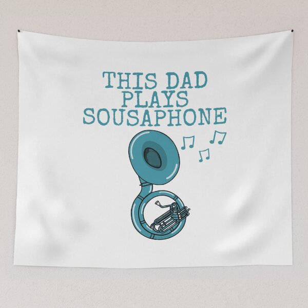 Item preview, This Dad Plays Sousaphone, Brass Musician Father's Day designed and sold by doodlerob.
