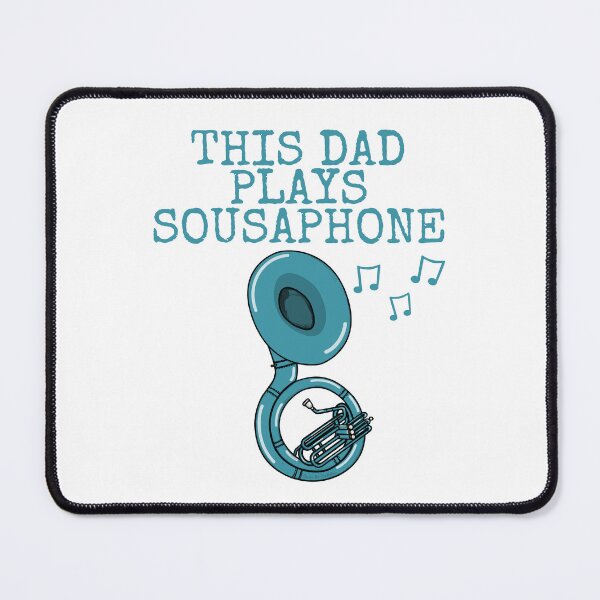 Item preview, This Dad Plays Sousaphone, Brass Musician Father's Day designed and sold by doodlerob.