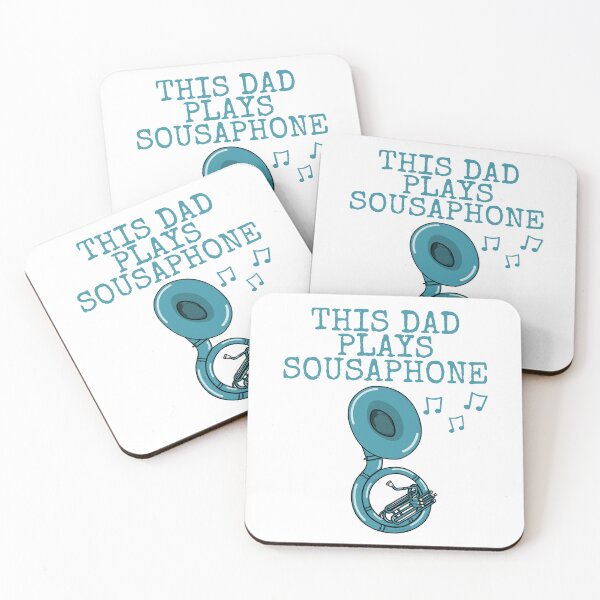 Item preview, This Dad Plays Sousaphone, Brass Musician Father's Day designed and sold by doodlerob.