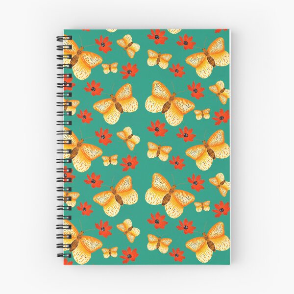 Item preview, Yellow Butterflies and Red Flowers designed and sold by BeUniqueByRomy.