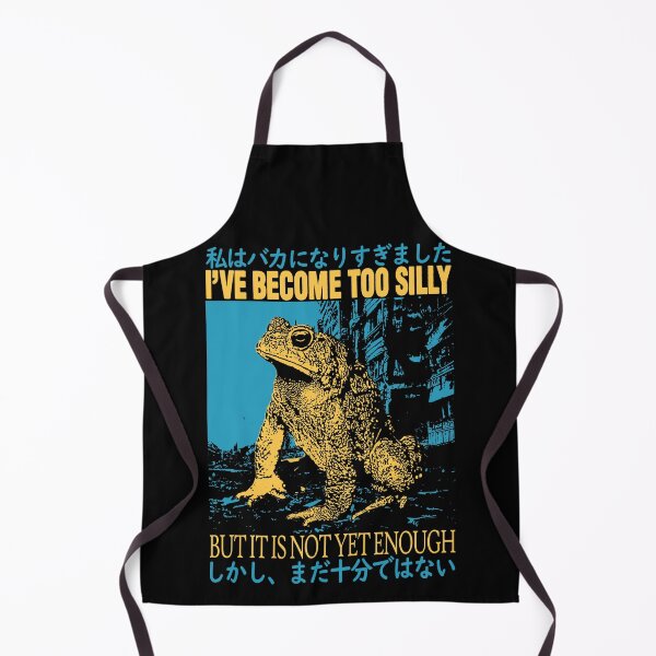 Item preview, I Have Become Too Silly Frog designed and sold by VintageMedatsu.