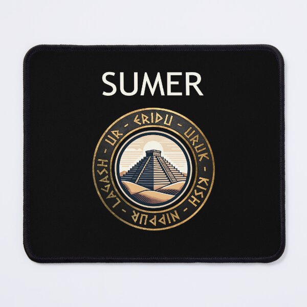 Item preview, Sumer Ancient Mesopotamian Cities Ziggurat designed and sold by Agema Apparel.