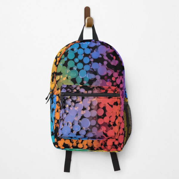 Item preview, Colourful little dots on black designed and sold by FocusedArt.