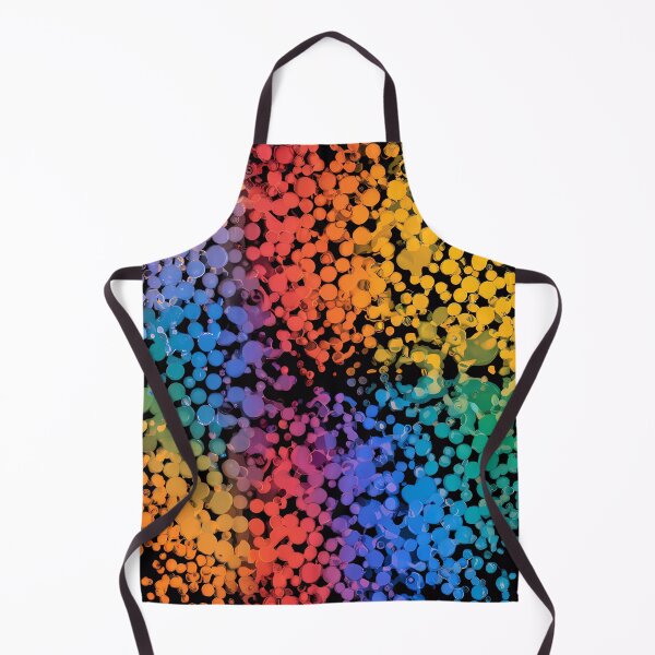 Item preview, Colourful little dots on black designed and sold by FocusedArt.