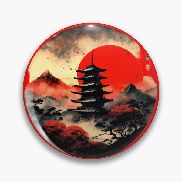 Item preview, Samurai temple  designed and sold by UZRWRLD .
